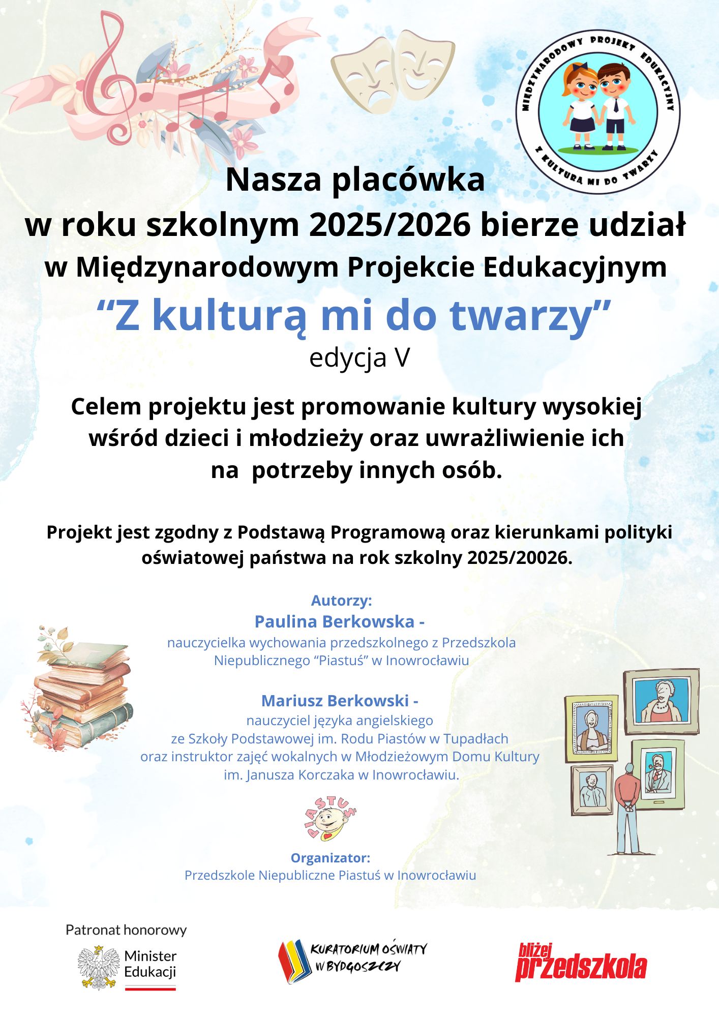Międzynarodowy projekt edukacyjny „Z kulturą mi do twarzy”