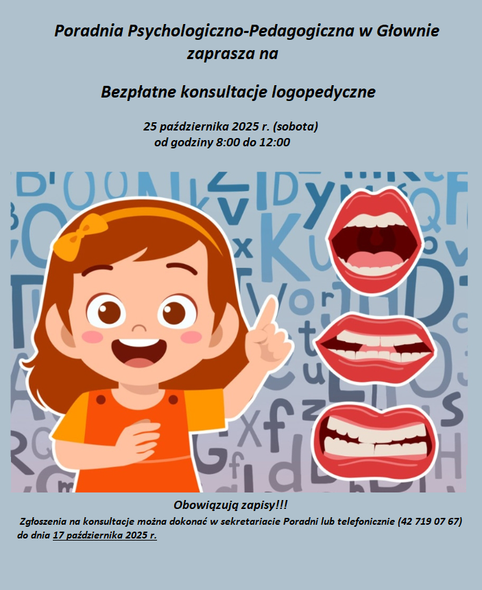 Konsultacje logopedyczne