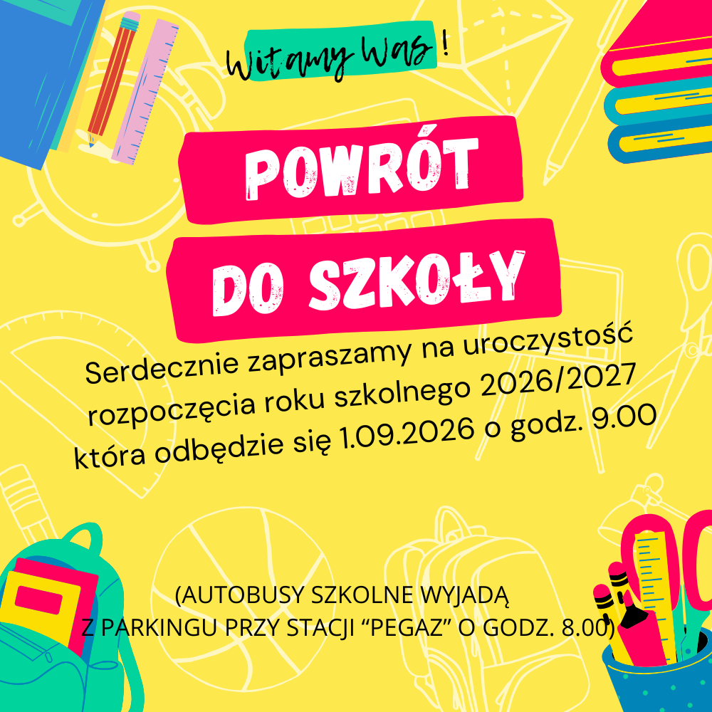 Uroczystość rozpoczęcia roku szkolnego 2026/2027